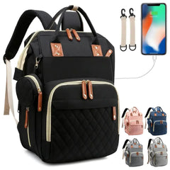 Baby Diaper Bag | Ultra Lightweight Baby Backpack Diaper Bag | Travel Diaper Bag With Portable Changing