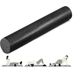 Round Back Roller Foam Exercise Foam Roller for Yoga Pilates & Stretching