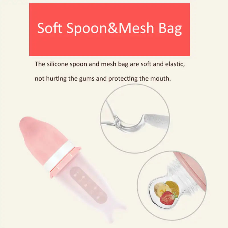 Silicone Feeding Bottle for Newborn - Dolphin Multi-Use