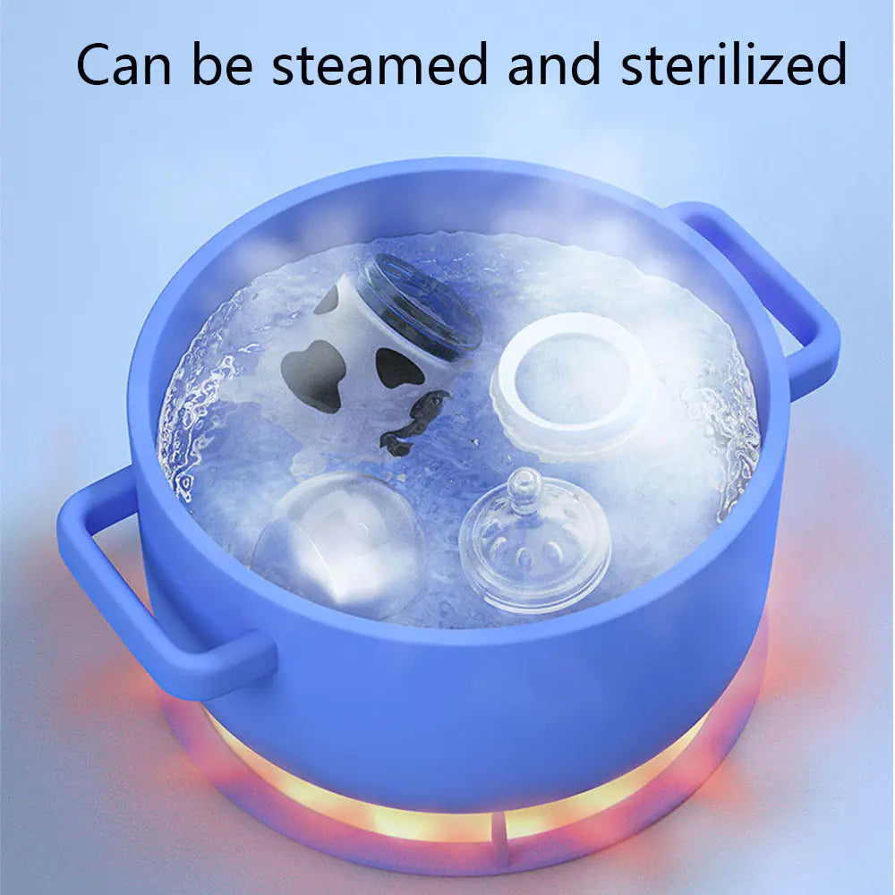 Baby Silicone Feeding Bottle Imitating Breast Milk
