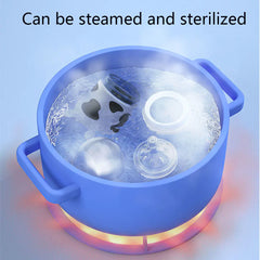 Baby Silicone Feeding Bottle Imitating Breast Milk