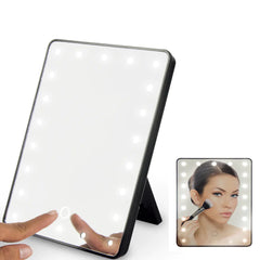 LED Makeup Mirror with Lighted Stand and Wall Mount
