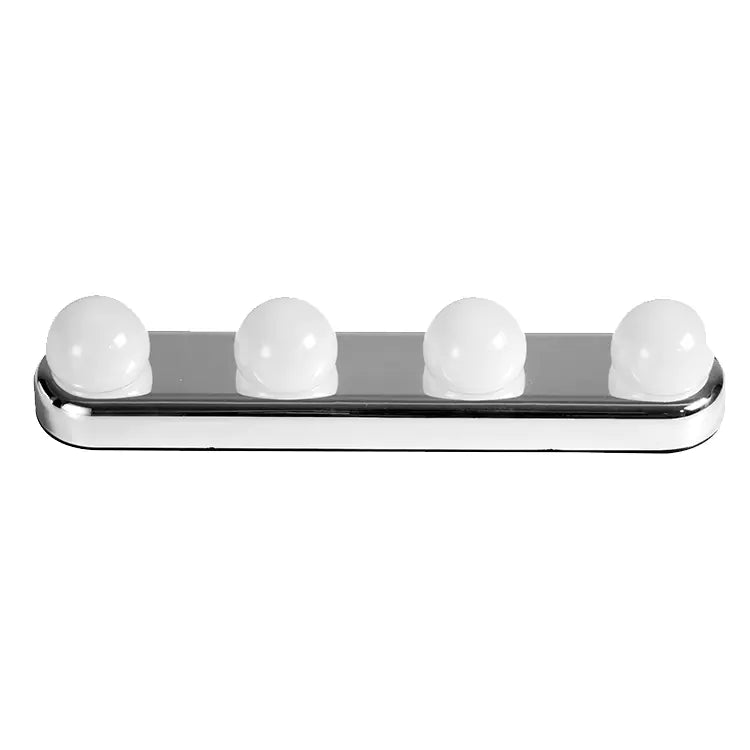 4-Bulb LED Makeup Mirror Light with Suction Cups