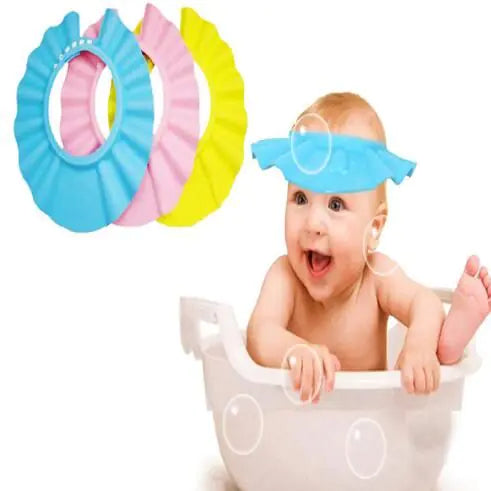 Adjustable Baby Bath Cap for Bathing Essentials