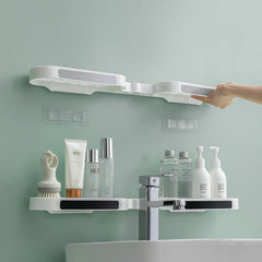 Corner Mounted Wall Shelf