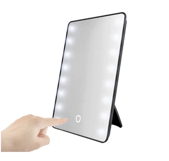 LED Makeup Mirror with Lighted Stand and Wall Mount