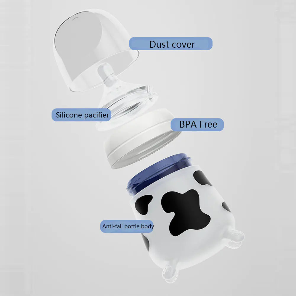 Baby Silicone Feeding Bottle Imitating Breast Milk