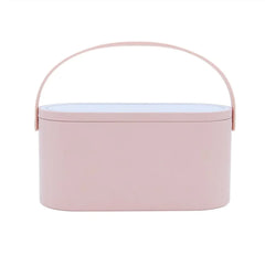 Portable LED Makeup Mirror Storage Box