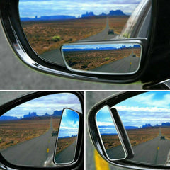Blind Spot Mirror 360° Wide Angle Pair for Vehicles