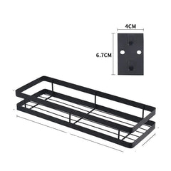 Multifunctional Wall Rack for Spice Storage Organization