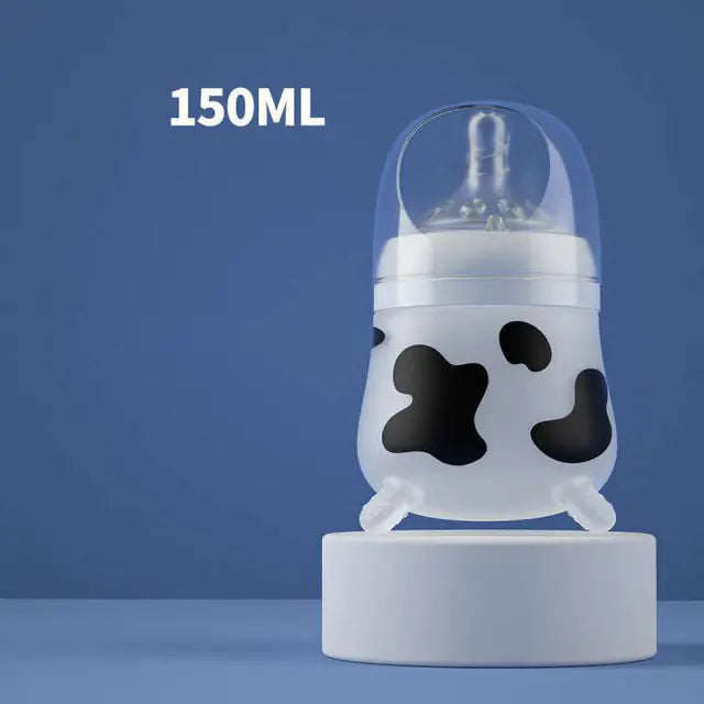 Baby Silicone Feeding Bottle Imitating Breast Milk